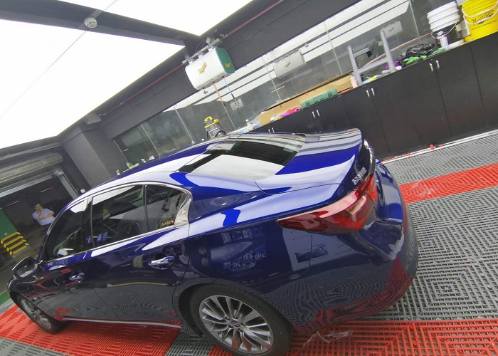 英菲尼迪Q50L隱形車衣施工案例