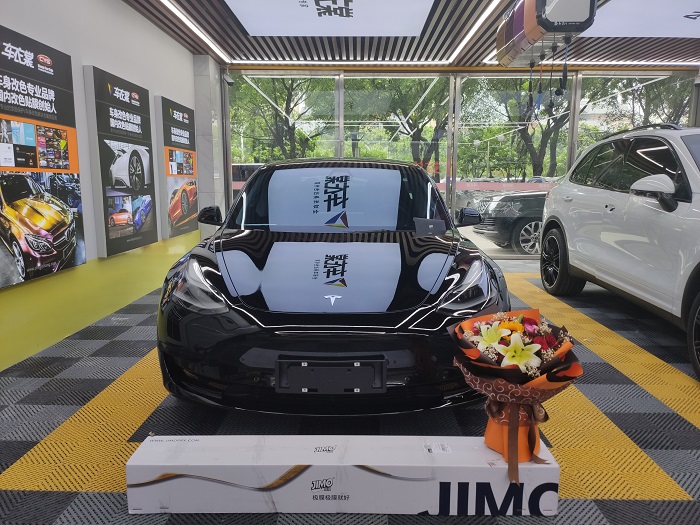 特斯拉隱形車衣施工案例