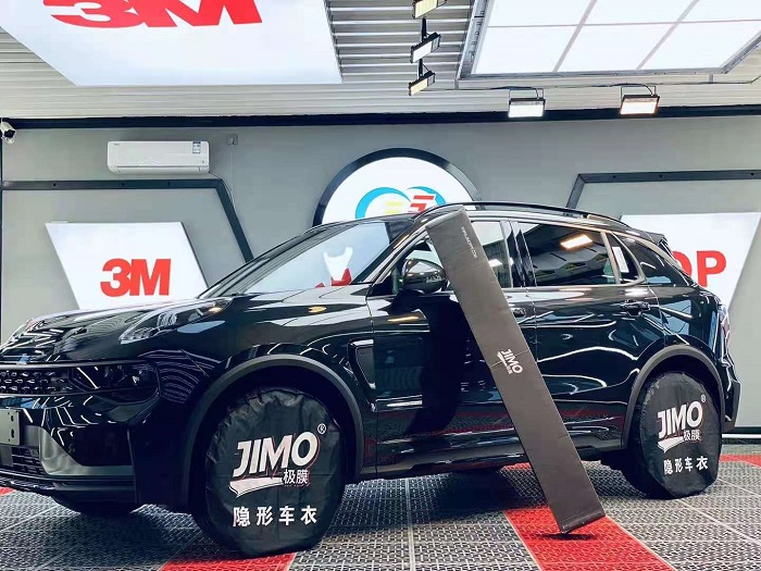 領(lǐng)克隱形車衣施工案例