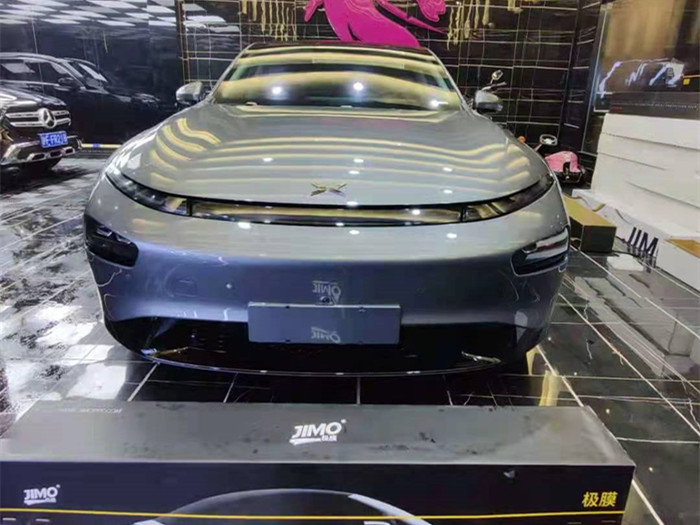 小鵬P7隱形車衣施工案例