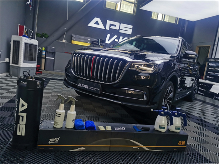 紅旗HS7隱形車衣施工案例