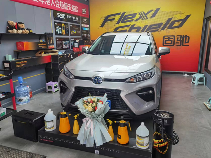 豐田威蘭達隱形車衣施工案例