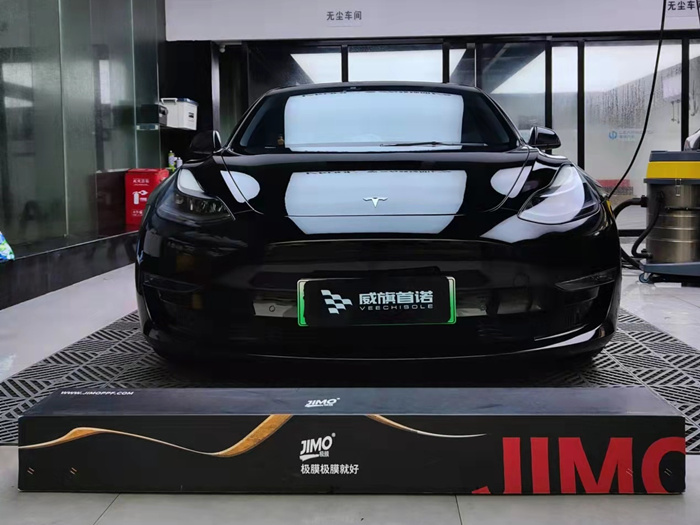 特斯拉-MODEL 3隱形車衣施工案例