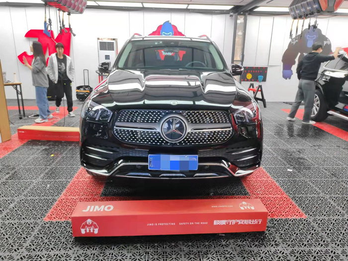 奔馳-450隱形車衣施工案例