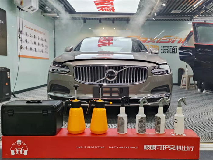 沃爾沃-S90隱形車衣施工案例