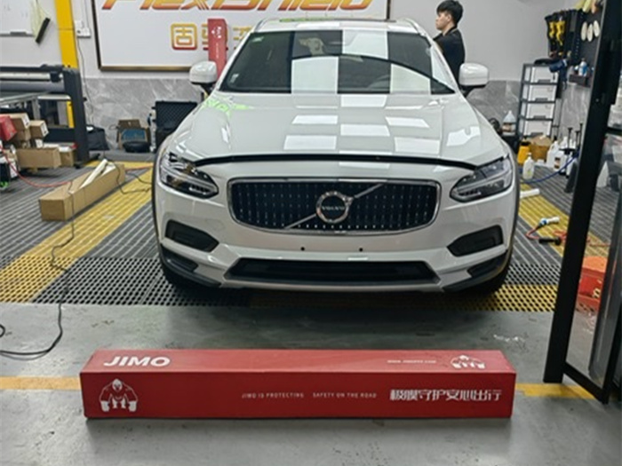 沃爾沃-V90隱形車衣施工案例