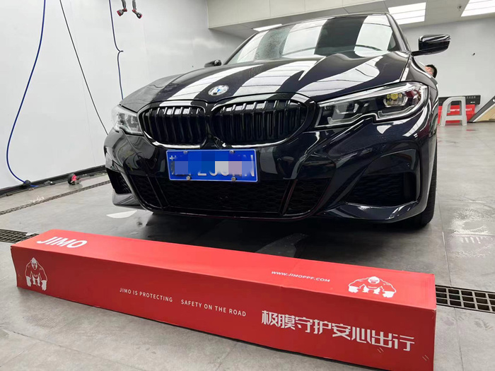寶馬3系隱形車衣施工案例