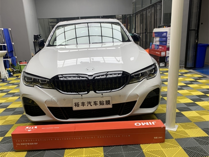 寶馬-325LI隱形車衣施工案例