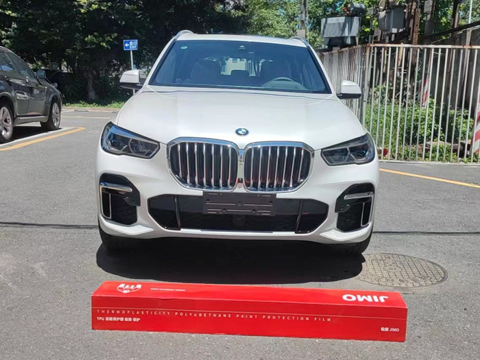 寶馬-X5隱形車衣施工案例