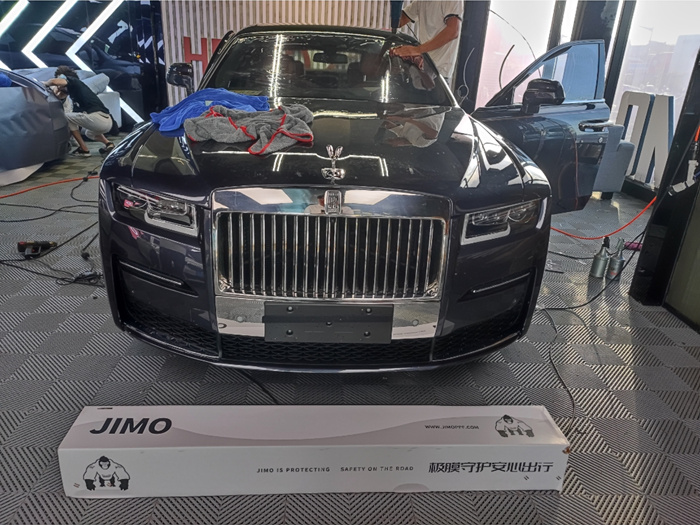 勞斯萊斯-古斯特隱形車衣施工案例