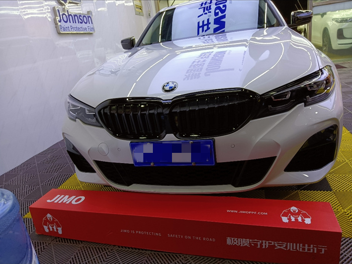 寶馬-325i隱形車衣施工案例