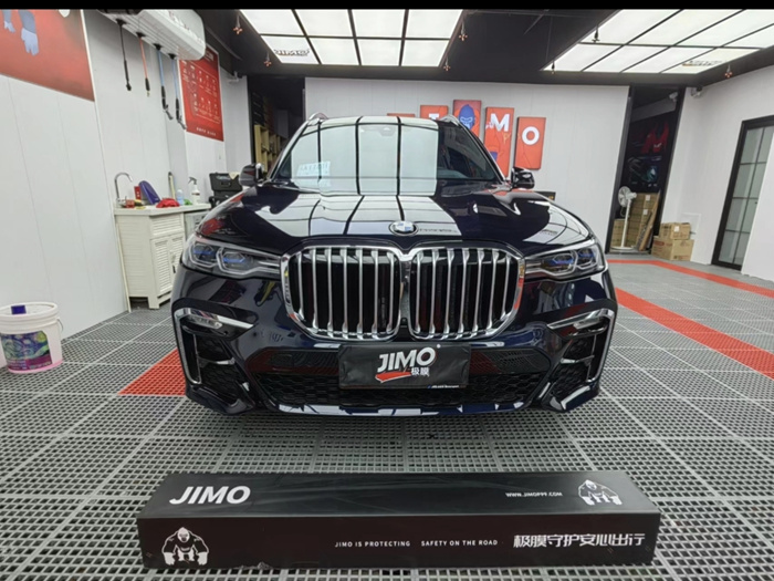 寶馬X7隱形車衣施工案例