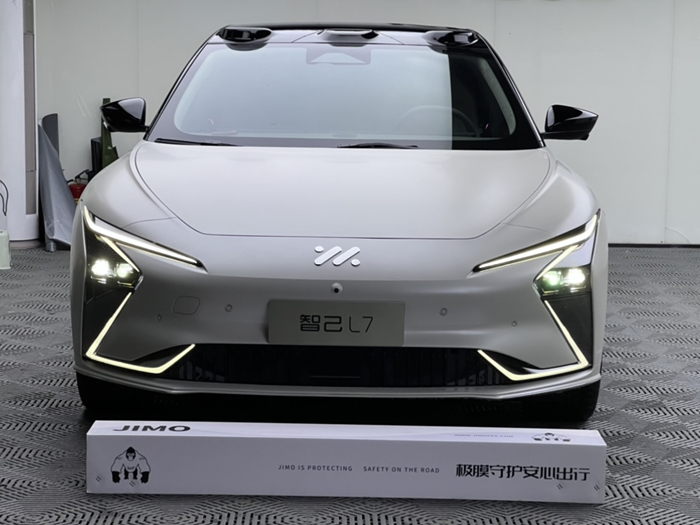 智己L7隱形車衣施工案例