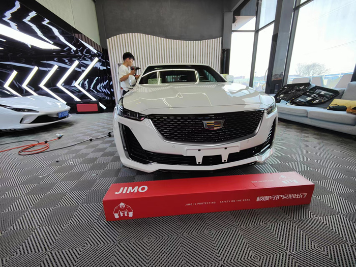 凱迪拉克ct5隱形車衣施工案例